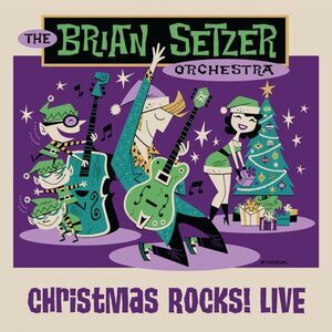 Brian Setzer Orchestra - Christmas Rocks - Live  BLU-RAY